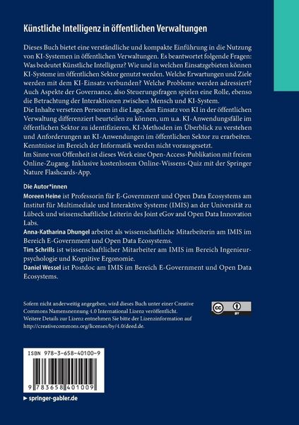 Produktbild: K&uuml;nstliche Intelligenz in &ouml;ffentlichen Verwaltungen