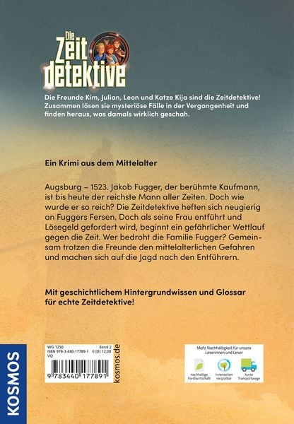 Produktbild: Die Zeitdetektive, 2, Fugger in der Falle