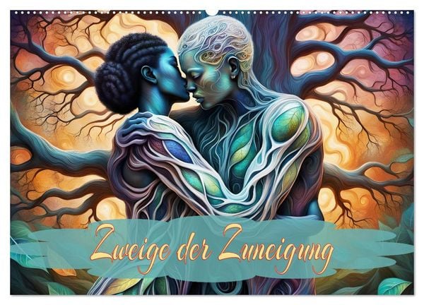 Produktbild: Zweige der Zuneigung (Wandkalender 2026 DIN A2 quer), CALVENDO Monatskalender