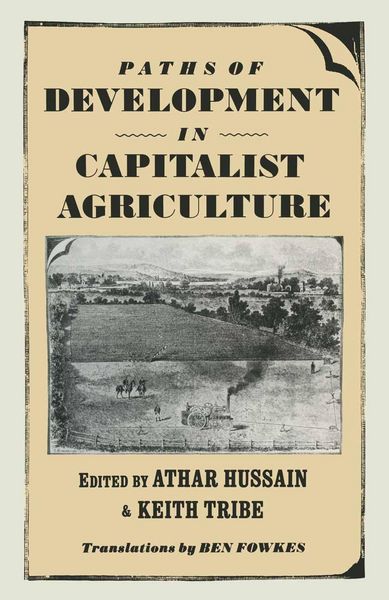 Produktbild: Paths of Development in Capitalist Agriculture
