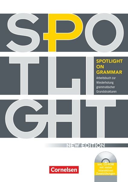 Produktbild: Spotlight on Grammar - Arbeitsbuch zur Wiederholung grammatischer Grundstrukturen - Neue Ausgabe - A2/B1