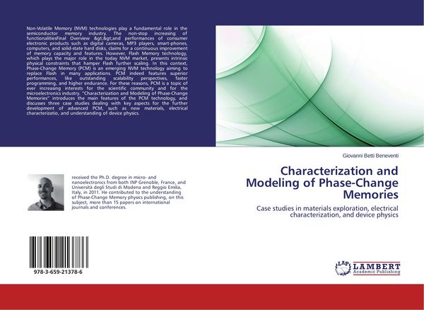 Produktbild: Characterization and Modeling of Phase-Change Memories
