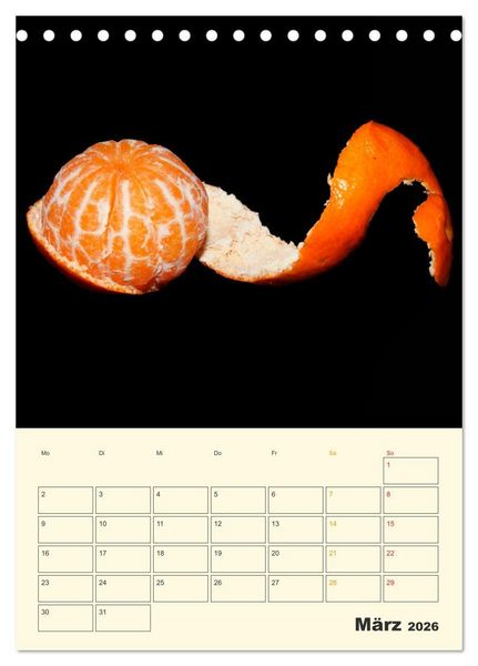 Produktbild: Allerlei Fr&uuml;chte (Tischkalender 2026 DIN A5 hoch), CALVENDO Monatskalender