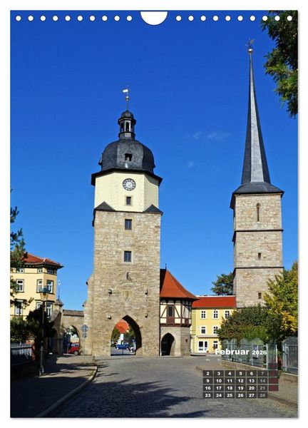 Produktbild: Arnstadt (Wandkalender 2026 DIN A4 hoch), CALVENDO Monatskalender