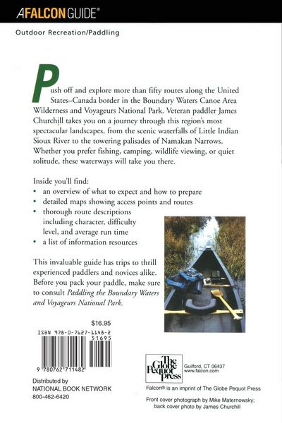 Produktbild: Paddling the Boundary Waters and Voyageurs National Park