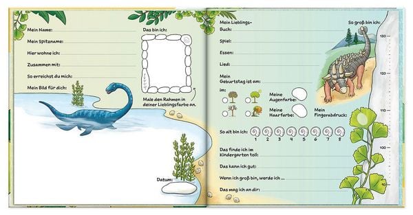 Produktbild: Mein Freundebuch Kindergarten &ndash; Dinos