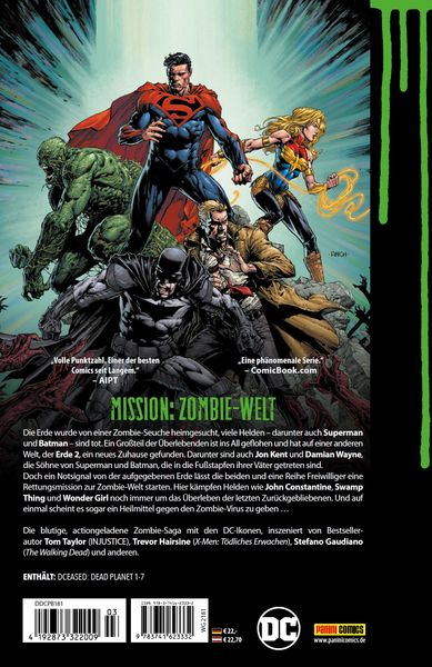 Produktbild: DC-Horror: Der Zombie-Planet