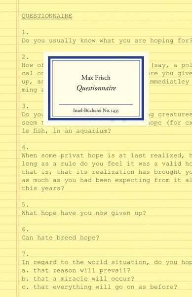 Produktbild: Questionnaire