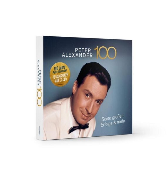 Produktbild: Peter Alexander 100 - Seine gro&szlig;en Erfolge & mehr