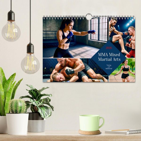 Produktbild: MMA Mixed Martial Arts (Wandkalender 2026 DIN A4 quer), CALVENDO Monatskalender