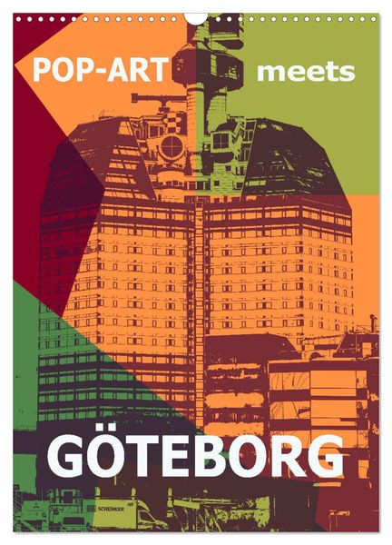 Produktbild: POP-ART meets G&ouml;teborg (Wandkalender 2026 DIN A3 hoch), CALVENDO Monatskalender