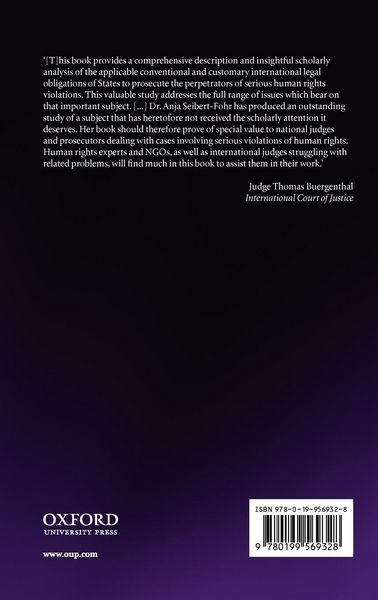 Produktbild: Prosecuting Serious Human Rights Violations