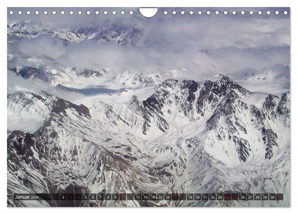 Produktbild: Gebirge weltweit (Wandkalender 2026 DIN A4 quer), CALVENDO Monatskalender