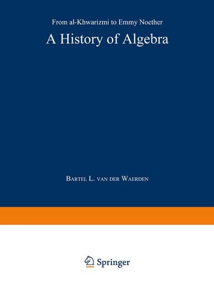 Produktbild: A History of Algebra