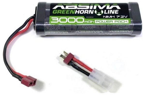 Produktbild: Absima Modellbau-Akkupack (NiMh) 7.2V 3000 mAh Softcase Tamiya