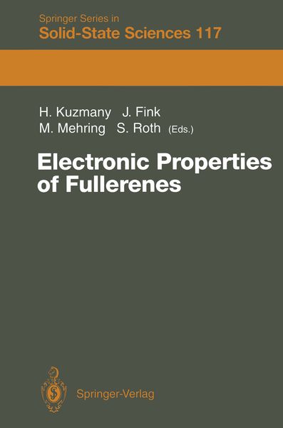 Produktbild: Electronic Properties of Fullerenes
