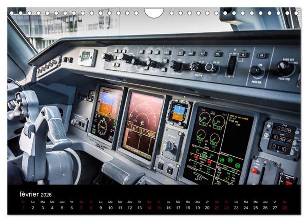 Produktbild: MOMENTS D&acute;AVIATION 2026 (Calendrier mural 2026 DIN A4 vertical), CALVENDO calendrier mensuel