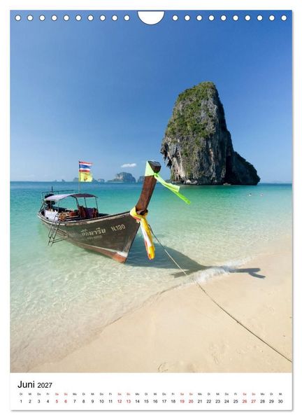 Produktbild: Thailand - Inseln und Str&auml;nde (Wandkalender 2027 DIN A4 hoch), CALVENDO Monatskalender