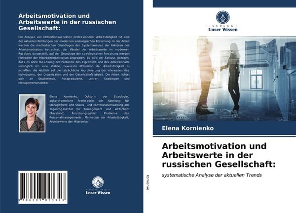 Produktbild: Arbeitsmotivation und Arbeitswerte in der russischen Gesellschaft: