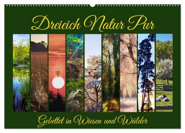 Produktbild: Dreieich Natur Pur (Wandkalender 2026 DIN A2 quer), CALVENDO Monatskalender