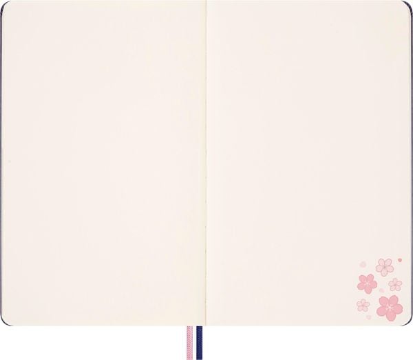 Produktbild: Moleskine Sakura Notizbuch limitierte Ausgabe, L/A5, fester Einband, blanko, ohne Box