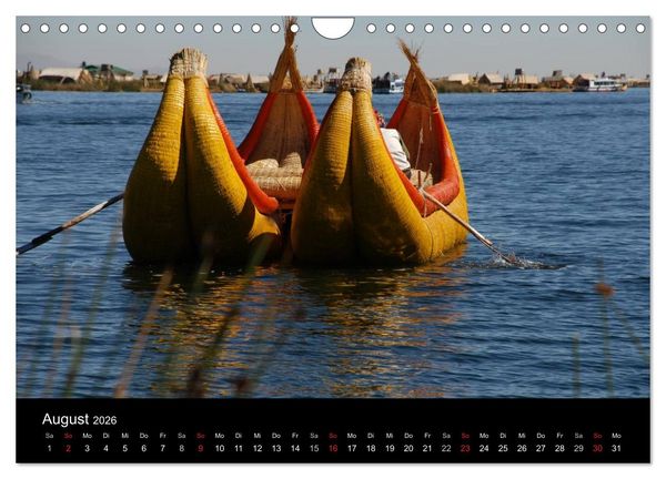 Produktbild: Peru &ndash; unterwegs (Wandkalender 2026 DIN A4 quer), CALVENDO Monatskalender