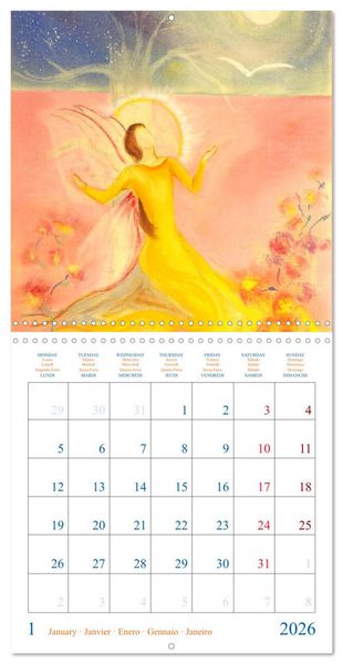 Produktbild: Colorful Fairies (Wall Calendar 2026 12 &times; 12 Inch) CALVENDO 12 Month Wall Calendar