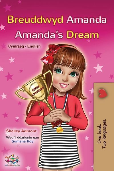 Produktbild: Amanda's Dream (Welsh English Bilingual Book for Kids)