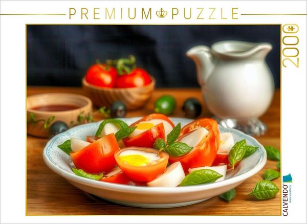 Produktbild: CALVENDO Puzzle Wo Oliven fl&uuml;stern und Kr&auml;uter tanzen. | 2000 Teile Lege-Gr&ouml;&szlig;e 90x67cm Foto-Puzzle f&uuml;r gl&uuml;ckliche Stunden