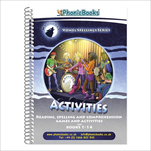Produktbild: Phonic Books Moon Dogs Set 3 Vowel Spellings Activities