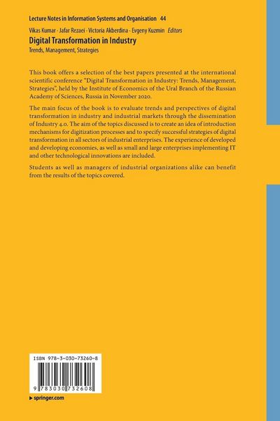 Produktbild: Digital Transformation in Industry