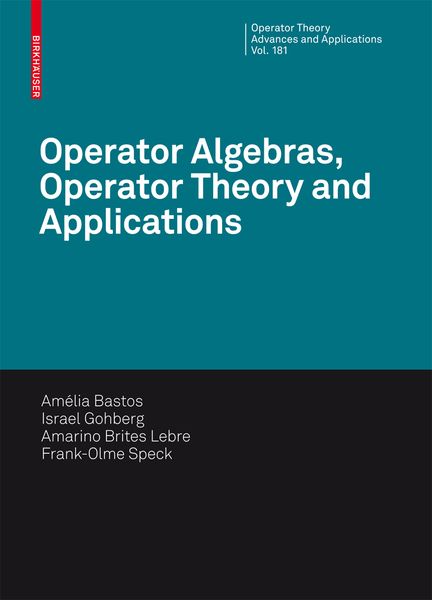 Produktbild: Operator Algebras, Operator Theory and Applications