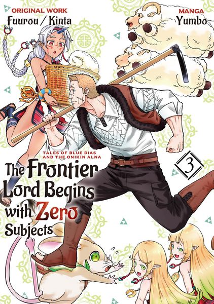 Produktbild: The Frontier Lord Begins with Zero Subjects (Manga): Tales of Blue Dias and the Onikin Alna: Volume 3
