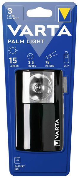 Varta 16645101421 Palm Light 3R12 mit Batt. 2021 Energieeffizienzklasse n.rel