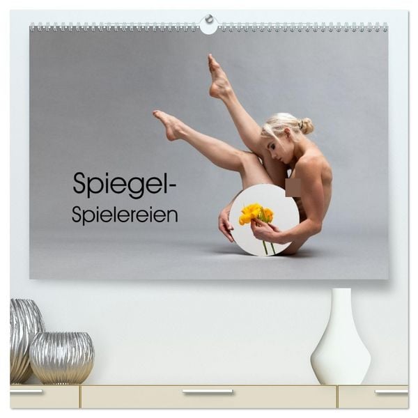 Produktbild: Spiegel-Spielereien (hochwertiger Premium Wandkalender 2026 DIN A2 quer), Kunstdruck in Hochglanz
