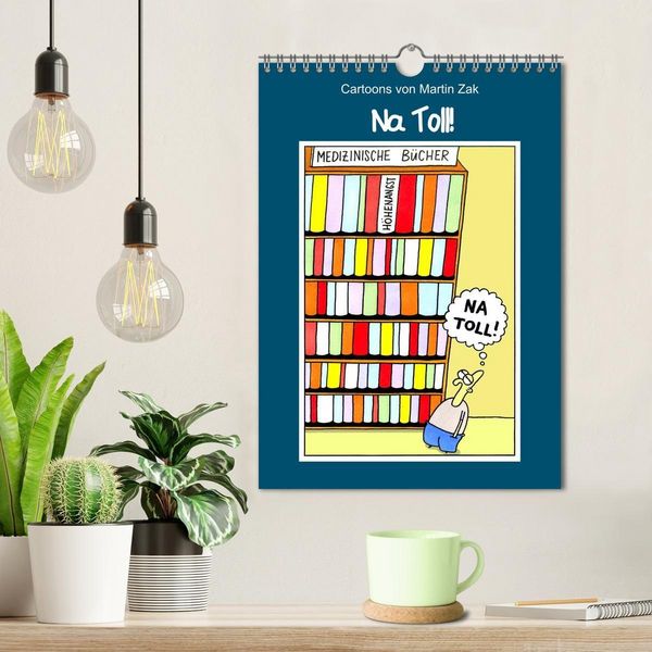Produktbild: Na Toll! Comics von Martin Zak (Wandkalender 2026 DIN A4 hoch), CALVENDO Monatskalender