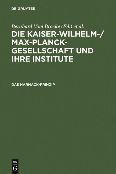 Produktbild: Das Harnack-Prinzip