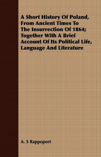 Produktbild: A Short History of Poland, From Ancient