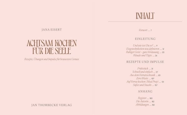 Produktbild: Achtsam kochen f&uuml;r die Seele