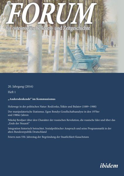 Produktbild: Forum f&uuml;r osteurop&auml;ische Ideen- und Zeitgeschichte