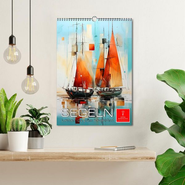 Produktbild: Segeln - Leinen los zum Segelt&ouml;rn (Wandkalender 2026 DIN A3 hoch), CALVENDO Monatskalender