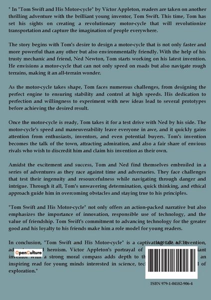 Produktbild: Tom Swift and his Motor-cycle