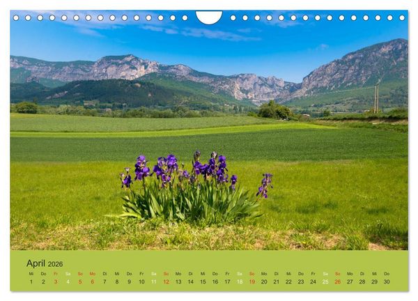 Produktbild: Provenzalisches Drome (Wandkalender 2026 DIN A4 quer), CALVENDO Monatskalender