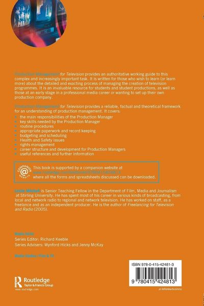 Produktbild: Production Management for Television