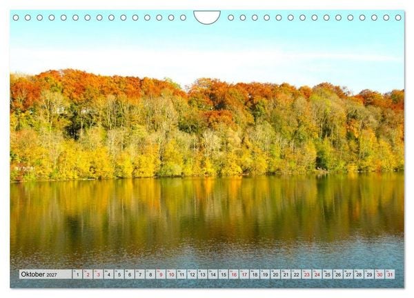 Produktbild: Lech und Wertach - Flusslandschaften im Alpenvorland (Wandkalender 2027 DIN A4 quer), CALVENDO Monatskalender