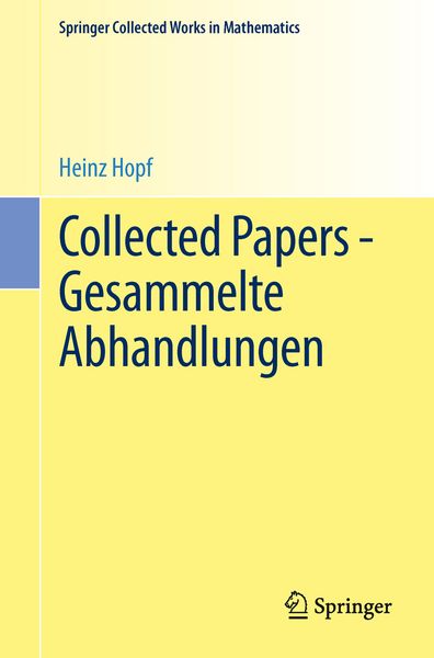 Produktbild: Collected Papers - Gesammelte Abhandlungen