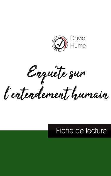 Produktbild: Enqu&ecirc;te sur l'entendement humain de David Hume (fiche de lecture et analyse compl&egrave;te de l'oeuvre)