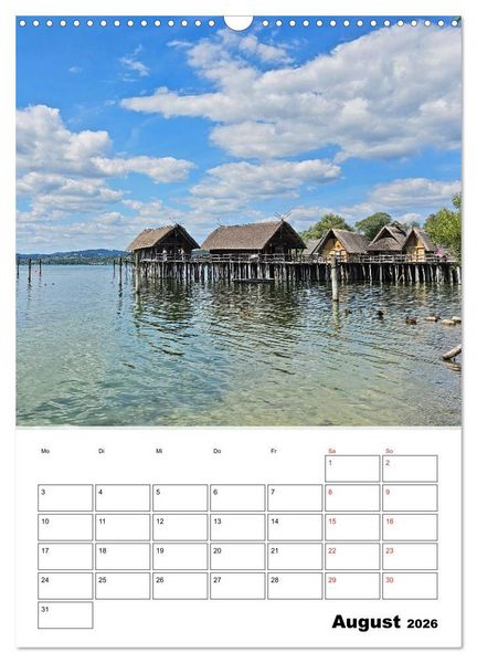 Produktbild: Bodenseeradweg - Auf dem Bodensee durch 3 L&auml;nder (Wandkalender 2026 DIN A3 hoch), CALVENDO Monatskalender