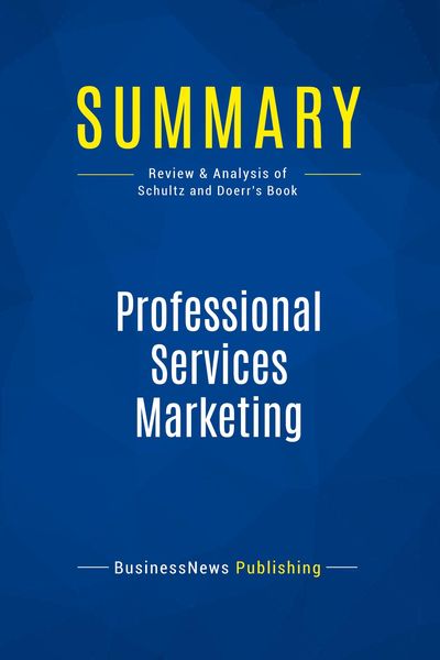Produktbild: Summary: Professional Services Marketing