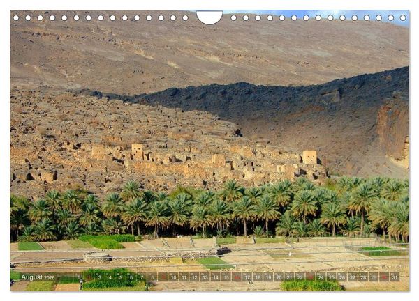Produktbild: Oman - Eine Bilder-Reise (Wandkalender 2026 DIN A4 quer), CALVENDO Monatskalender